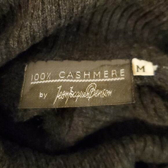 VINTAGE Jean Jaques Benson Cashmere Turtleneck sz M - Picture 4 of 4